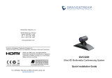 Grandstream GVC3220 Quick Installation Guide