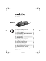 Metabo FME 737 Instrukcja obsługi