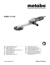 Metabo KNSE 12-150 Instrukcja obsługi