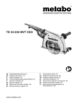 Metabo TE 24-230 MVT CED Instrukcja obsługi