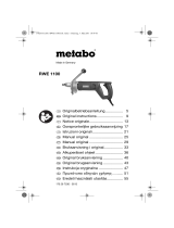 Metabo RWE 1100 Instrukcja obsługi