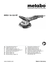 Metabo RFEV 19-125 RT Instrukcja obsługi