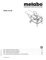 Metabo TKHS 315M 3,10 WNB Instrukcja obsługi