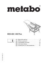 Metabo BKS 400 Plus 4,20 DNB Instrukcja obsługi