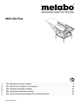 Metabo BKH 450 Plus 5,50 DNB Instrukcja obsługi