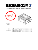 Metabo PK 200 Instrukcja obsługi