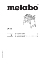 Metabo UK 333 Instrukcja obsługi