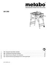 Metabo UK 290 Instrukcja obsługi