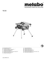 Metabo TS 254 Instrukcja obsługi