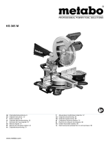 Metabo KS 305 M Instrukcja obsługi