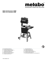 Metabo BAS 318 Precision Instrukcja obsługi