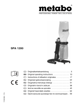 Metabo SPA 1200 Instrukcja obsługi