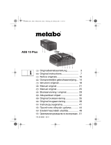 Metabo MAG 28 LTX 32 Instrukcja obsługi