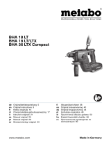 Metabo BHA 36 LTX Compact Instrukcja obsługi