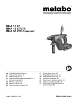 Metabo BHA 18 LTX Instrukcja obsługi