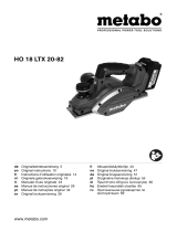 Metabo HO 18 LTX 20-82 Instrukcja obsługi
