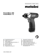 Metabo PowerMaxx BS Instrukcja obsługi