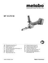 Metabo BF 18 LTX 90 Instrukcja obsługi