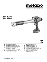 Metabo KPA 12 600 Instrukcja obsługi