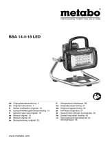 Metabo BSA 14.4-18 LED Instrukcja obsługi