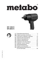 Metabo SR1250 K Instrukcja obsługi