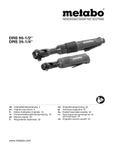 Metabo DRS 35-1/4" Instrukcja obsługi