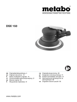 Metabo DSX 150 Instrukcja obsługi