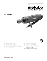 Metabo DG 25 Set Instrukcja obsługi
