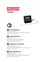 Menuett Steketermometer Instrukcja obsługi