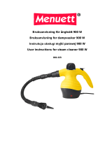Menuett Dampvasker Instrukcja obsługi