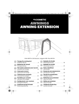 Dometic Club All Season 390 Caravan Awaning Instrukcja instalacji
