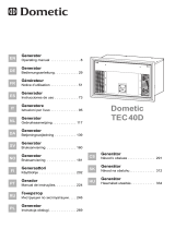 Dometic TEC40D Autostart Instrukcja obsługi