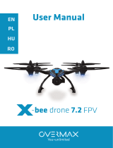 Overmax OV-X-BEE DRONE 7.2 FPV Instrukcja obsługi