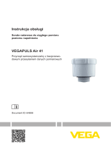 Vega VEGAPULS Air 41 Instrukcja obsługi