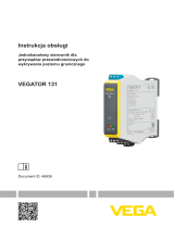 Vega VEGATOR 131 Instrukcja obsługi