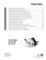 Festool TS 55 FQ-Plus Instrukcja obsługi