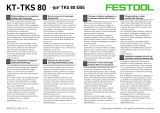 Festool TKS 80 EBS-Set Instrukcja obsługi