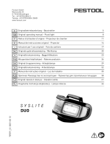 Festool DUO-Plus Instrukcja obsługi