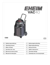 EHEIM Nozzle set and filter for VAC40 Instrukcja obsługi