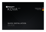 ROCCAT Kova AIMO Skrócona instrukcja instalacji