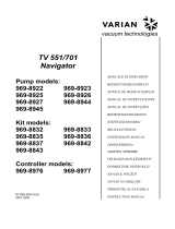 Varian TV 701 Instrukcja obsługi