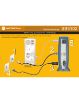 Motorola SB5120 - SURFboard - 38 Mbps Cable Modem Instrukcja obsługi