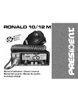 PRESIDENT Ronald 12M Instrukcja obsługi