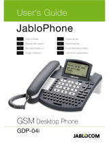 Jablocom JabloPhone GDP-04i Instrukcja obsługi