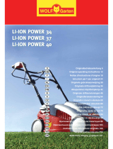 Wolf Garten LI-ION Power 37 Instrukcja obsługi