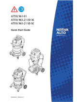 Nilfisk-ALTO ATTIX 965-21 SD XC Skrócona instrukcja obsługi
