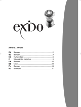 Exido Blender 646-071 Instrukcja obsługi