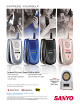 Sanyo VI 2300 - Sprint PCS Vision Phone Skrócona instrukcja obsługi