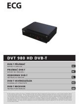 ECG DVT 980 HD DVB-T Instrukcja obsługi