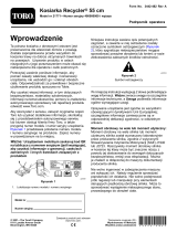 Toro 55cm Recycler Lawn Mower Instrukcja obsługi